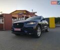 Синий Ягуар Ф-Пейс, объемом двигателя 2 л и пробегом 87 тыс. км за 18000 $, фото 1 на Automoto.ua