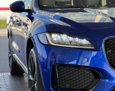 Синій Ягуар Ф-Пейс, об'ємом двигуна 3 л та пробігом 69 тис. км за 29000 $, фото 5 на Automoto.ua