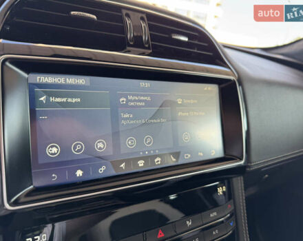 Синій Ягуар Ф-Пейс, об'ємом двигуна 3 л та пробігом 69 тис. км за 29000 $, фото 22 на Automoto.ua