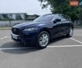 Синий Ягуар Ф-Пейс, объемом двигателя 2 л и пробегом 46 тыс. км за 26900 $, фото 1 на Automoto.ua