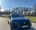 Синий Ягуар Ф-Пейс, объемом двигателя 2 л и пробегом 60 тыс. км за 32000 $, фото 2 на Automoto.ua