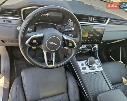 Синий Ягуар Ф-Пейс, объемом двигателя 3 л и пробегом 75 тыс. км за 44450 $, фото 13 на Automoto.ua