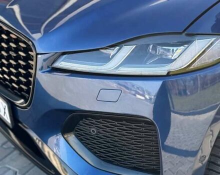 Синий Ягуар Ф-Пейс, объемом двигателя 2 л и пробегом 60 тыс. км за 32000 $, фото 12 на Automoto.ua