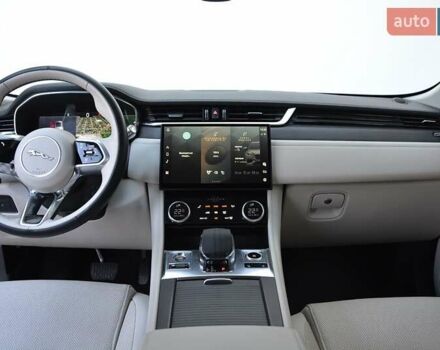 Синий Ягуар Ф-Пейс, объемом двигателя 2 л и пробегом 93 тыс. км за 38000 $, фото 5 на Automoto.ua