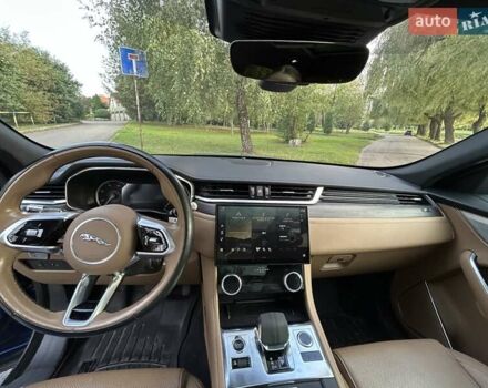 Синій Ягуар Ф-Пейс, об'ємом двигуна 2 л та пробігом 60 тис. км за 32000 $, фото 15 на Automoto.ua