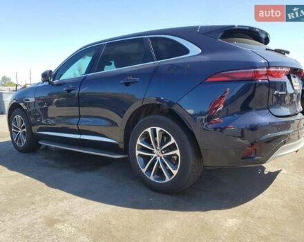 Синий Ягуар Ф-Пейс, объемом двигателя 2 л и пробегом 25 тыс. км за 12050 $, фото 1 на Automoto.ua