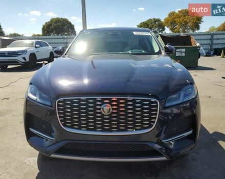 Синий Ягуар Ф-Пейс, объемом двигателя 2 л и пробегом 25 тыс. км за 12050 $, фото 4 на Automoto.ua