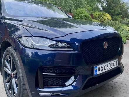 Ягуар Ф-Пейс 2017 в Харькове на Automoto.ua Синий Ягуар Ф-Пейс, объемом двигателя 2 л и пробегом 85 тыс. км за 26900 $, фото 1 на Automoto.ua