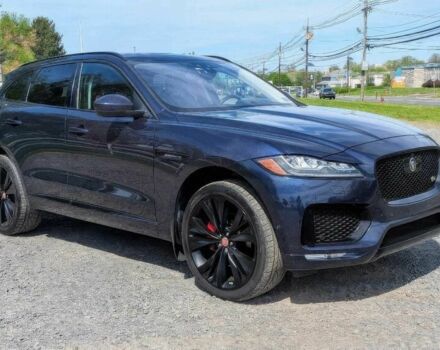 Синій Ягуар Ф-Пейс, об'ємом двигуна 3 л та пробігом 45 тис. км за 7800 $, фото 1 на Automoto.ua