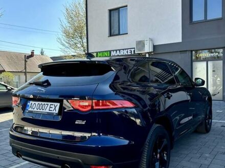 Ягуар Ф-Пейс 2020 в Ужгороде на Automoto.ua Синий Ягуар Ф-Пейс, объемом двигателя 2 л и пробегом 175 тыс. км за 32500 $, фото 1 на Automoto.ua