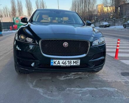Зелений Ягуар Ф-Пейс, об'ємом двигуна 2 л та пробігом 147 тис. км за 25500 $, фото 1 на Automoto.ua