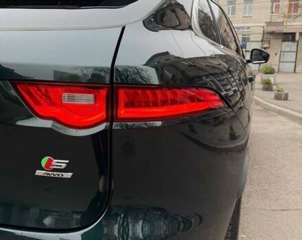 Зеленый Ягуар Ф-Пейс, объемом двигателя 2.99 л и пробегом 143 тыс. км за 28000 $, фото 8 на Automoto.ua