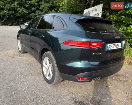 Зелений Ягуар Ф-Пейс, об'ємом двигуна 2 л та пробігом 126 тис. км за 26000 $, фото 10 на Automoto.ua