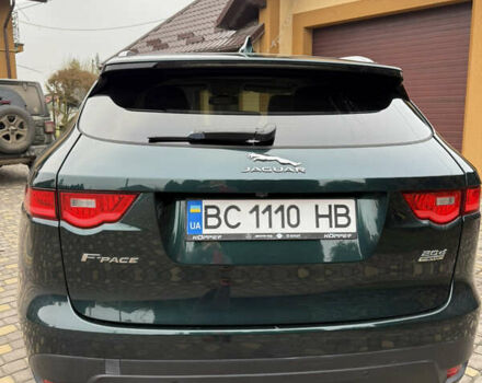 Зеленый Ягуар Ф-Пейс, объемом двигателя 2 л и пробегом 146 тыс. км за 19000 $, фото 3 на Automoto.ua