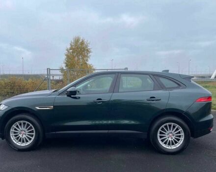 Зеленый Ягуар Ф-Пейс, объемом двигателя 2 л и пробегом 60 тыс. км за 14900 $, фото 3 на Automoto.ua