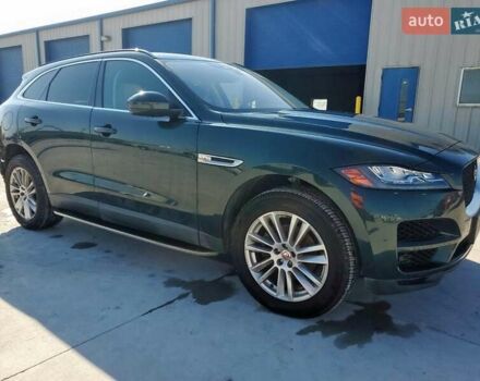 Зеленый Ягуар Ф-Пейс, объемом двигателя 2 л и пробегом 105 тыс. км за 4700 $, фото 3 на Automoto.ua