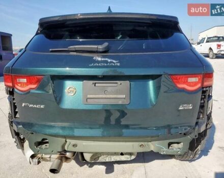 Зеленый Ягуар Ф-Пейс, объемом двигателя 2 л и пробегом 105 тыс. км за 4700 $, фото 5 на Automoto.ua