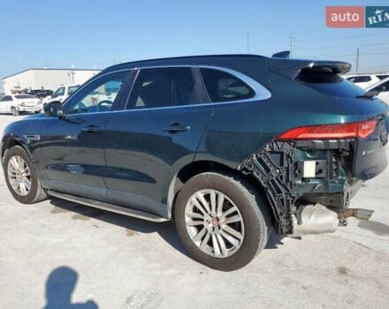 Зеленый Ягуар Ф-Пейс, объемом двигателя 2 л и пробегом 105 тыс. км за 4700 $, фото 1 на Automoto.ua