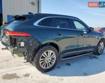Зеленый Ягуар Ф-Пейс, объемом двигателя 2 л и пробегом 105 тыс. км за 4700 $, фото 2 на Automoto.ua