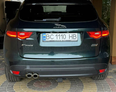 Зеленый Ягуар Ф-Пейс, объемом двигателя 2 л и пробегом 146 тыс. км за 19000 $, фото 9 на Automoto.ua