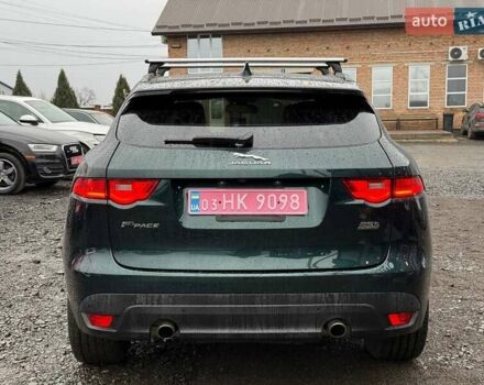 Зелений Ягуар Ф-Пейс, об'ємом двигуна 2 л та пробігом 101 тис. км за 18500 $, фото 7 на Automoto.ua