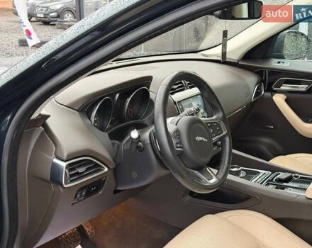 Зелений Ягуар Ф-Пейс, об'ємом двигуна 2 л та пробігом 101 тис. км за 18500 $, фото 23 на Automoto.ua