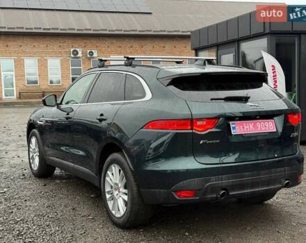 Зелений Ягуар Ф-Пейс, об'ємом двигуна 2 л та пробігом 101 тис. км за 18500 $, фото 6 на Automoto.ua
