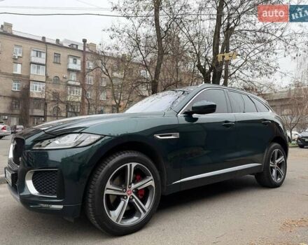 Зелений Ягуар Ф-Пейс, об'ємом двигуна 2.99 л та пробігом 143 тис. км за 28000 $, фото 1 на Automoto.ua