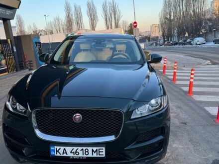 Зелений Ягуар Ф-Пейс, об'ємом двигуна 2 л та пробігом 147 тис. км за 25500 $, фото 1 на Automoto.ua