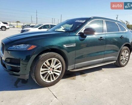 Зеленый Ягуар Ф-Пейс, объемом двигателя 2 л и пробегом 105 тыс. км за 4700 $, фото 1 на Automoto.ua