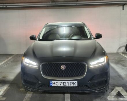 Зеленый Ягуар Ф-Пейс, объемом двигателя 3 л и пробегом 86 тыс. км за 22000 $, фото 1 на Automoto.ua