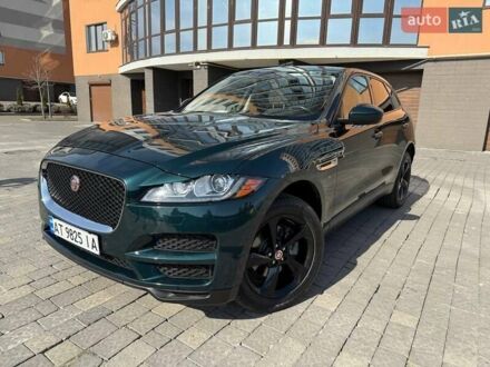 Ягуар Ф-Пейс 2017 в Ивано-Франковске на Automoto.ua Зеленый Ягуар Ф-Пейс, объемом двигателя 2 л и пробегом 108 тыс. км за 22000 $, фото 1 на Automoto.ua