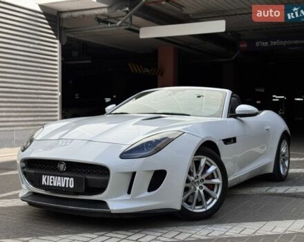 Белый Ягуар Ф-Тайп, объемом двигателя 3 л и пробегом 96 тыс. км за 25000 $, фото 1 на Automoto.ua