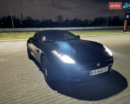 Черный Ягуар Ф-Тайп, объемом двигателя 3 л и пробегом 94 тыс. км за 26800 $, фото 3 на Automoto.ua