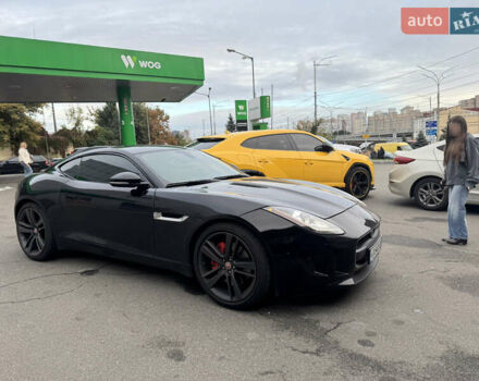 Черный Ягуар Ф-Тайп, объемом двигателя 3 л и пробегом 94 тыс. км за 26800 $, фото 1 на Automoto.ua