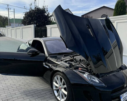 Черный Ягуар Ф-Тайп, объемом двигателя 3 л и пробегом 158 тыс. км за 22550 $, фото 3 на Automoto.ua