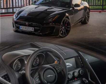 Черный Ягуар Ф-Тайп, объемом двигателя 3 л и пробегом 75 тыс. км за 34500 $, фото 8 на Automoto.ua