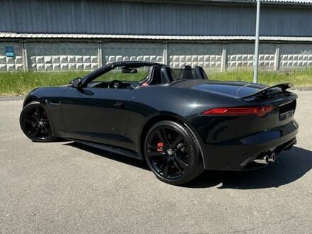 Черный Ягуар Ф-Тайп, объемом двигателя 5 л и пробегом 45 тыс. км за 55000 $, фото 1 на Automoto.ua