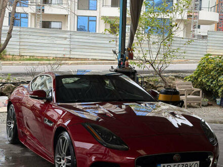 Червоний Ягуар Ф-Тайп, об'ємом двигуна 5 л та пробігом 45 тис. км за 41000 $, фото 1 на Automoto.ua