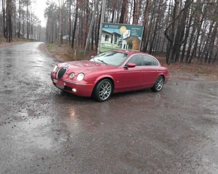 Красный Ягуар С-Тайп, объемом двигателя 2.7 л и пробегом 230 тыс. км за 5905 $, фото 1 на Automoto.ua