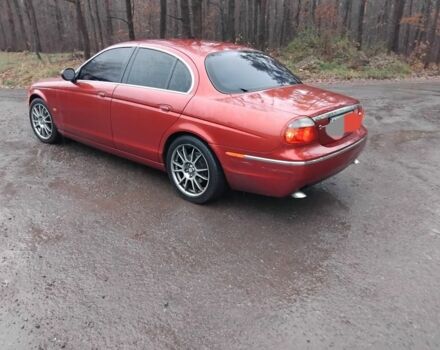 Красный Ягуар С-Тайп, объемом двигателя 2.7 л и пробегом 230 тыс. км за 5905 $, фото 5 на Automoto.ua