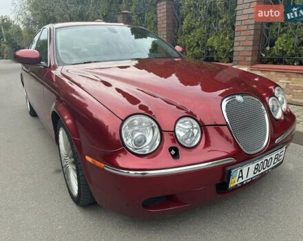 Червоний Ягуар S-Type, об'ємом двигуна 3 л та пробігом 72 тис. км за 10500 $, фото 1 на Automoto.ua
