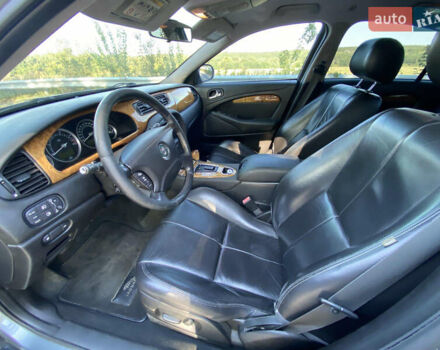 Сірий Ягуар S-Type, об'ємом двигуна 2.7 л та пробігом 275 тис. км за 7500 $, фото 10 на Automoto.ua