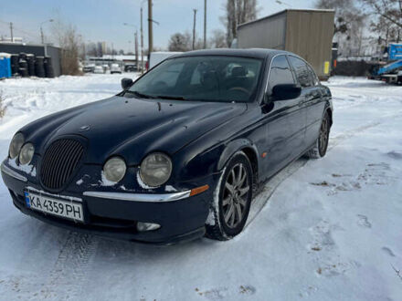 Синий Ягуар С-Тайп, объемом двигателя 3 л и пробегом 324 тыс. км за 2999 $, фото 1 на Automoto.ua