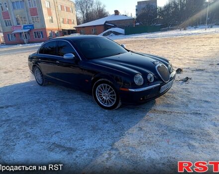 Синий Ягуар С-Тайп, объемом двигателя 2.5 л и пробегом 123 тыс. км за 6500 $, фото 1 на Automoto.ua