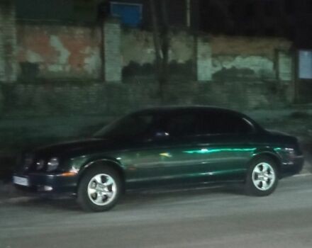 Зеленый Ягуар С-Тайп, объемом двигателя 3 л и пробегом 295 тыс. км за 2806 $, фото 1 на Automoto.ua