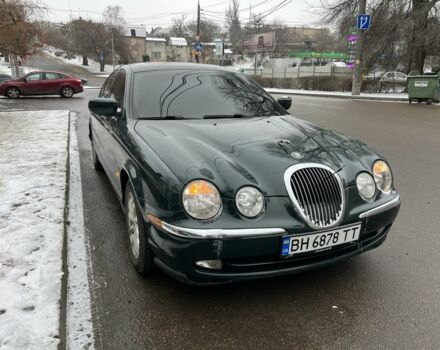 Зеленый Ягуар С-Тайп, объемом двигателя 3 л и пробегом 270 тыс. км за 2999 $, фото 1 на Automoto.ua