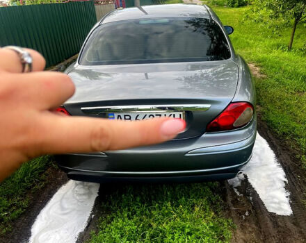Сірий Ягуар Х-Тайп, об'ємом двигуна 2.2 л та пробігом 386 тис. км за 4500 $, фото 3 на Automoto.ua