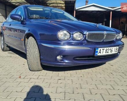 Синий Ягуар Х-Тайп, объемом двигателя 3 л и пробегом 156 тыс. км за 6000 $, фото 2 на Automoto.ua