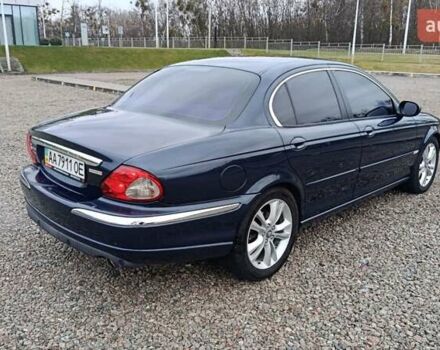 Синий Ягуар Х-Тайп, объемом двигателя 2.5 л и пробегом 114 тыс. км за 6000 $, фото 4 на Automoto.ua